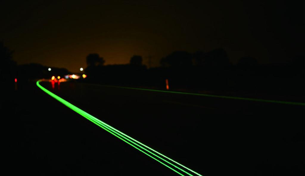 glowing roads glow in the dark roads