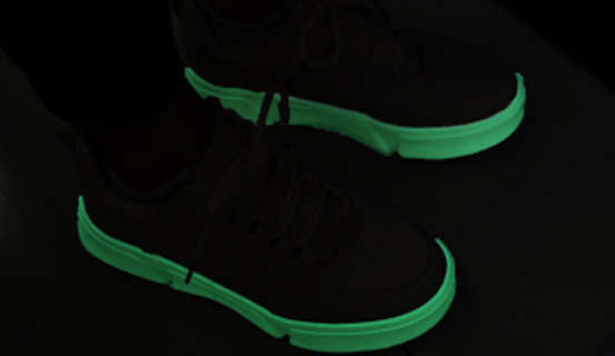 glow in the dark shoe