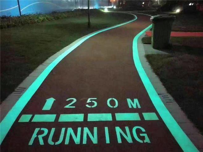 glow in the dark road