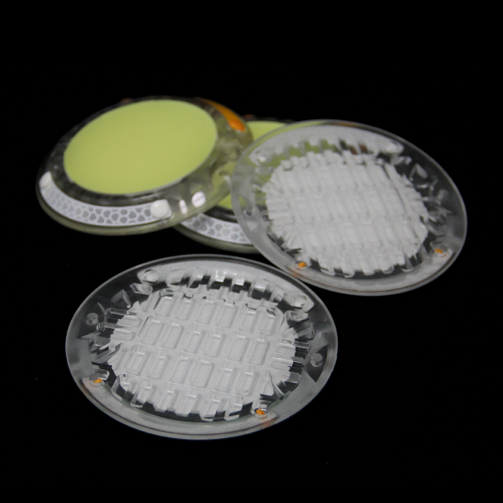 No. 02 Round Transparent PC Plastic Glow in The Dark Road Stud Reflective Pavement Lane Marker in Traffic Warning