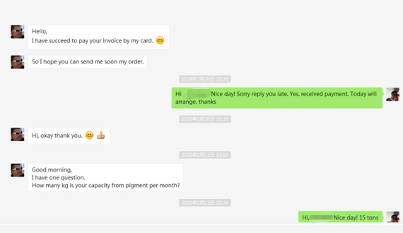   Application case——Hungarian customer