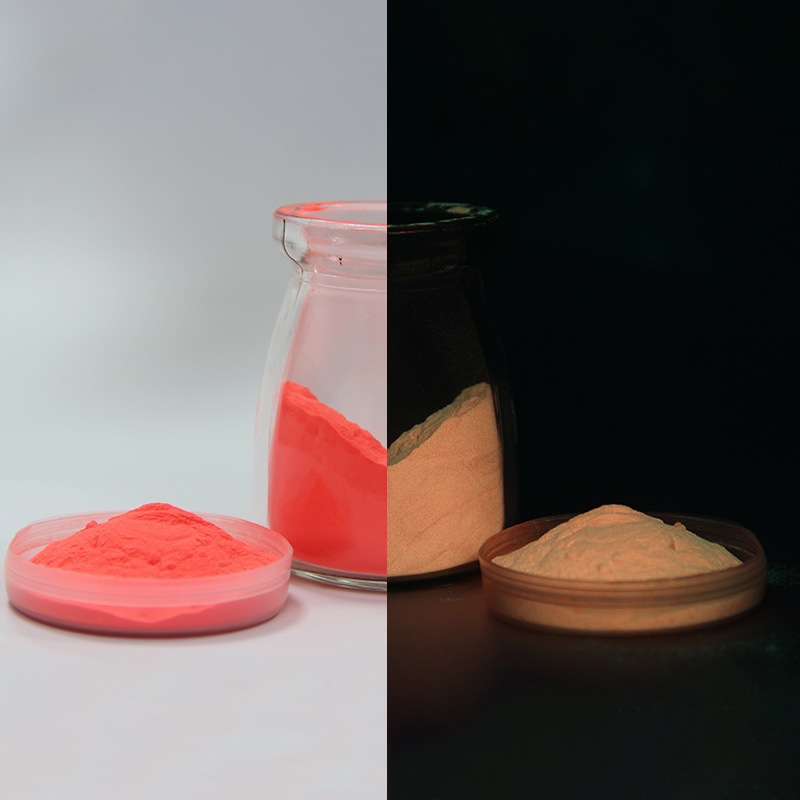 CPDR-398 Colored Dark Red Powder 20um Particle Size Long Effect Non-toxic Non-radioactive Glow Powder