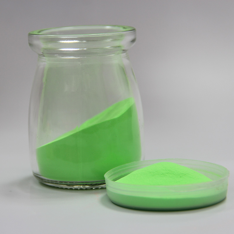 CPG-398 Colored Green powder 20um Particle Size Long Effect Non-toxic Non-radioactive Glow Powder