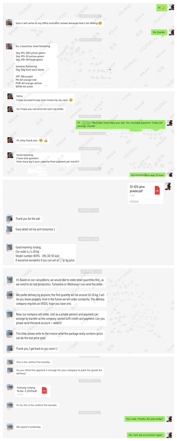 glow in the dark powder for sale