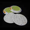 No. 01 Round White ABS Plastic Glow in The Dark Road Stud Reflective Pavement Lane Marker in Traffic Warning