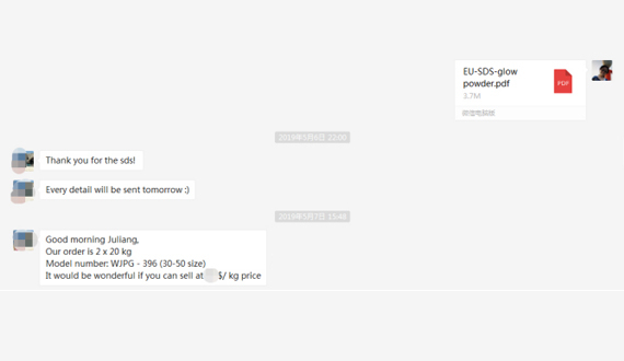 Application case——Hungarian customer